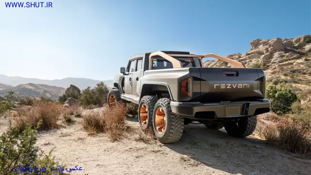 عکس وانت 6 چرخ رضوانی