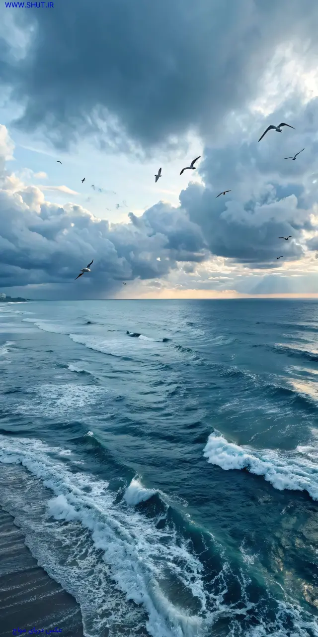 عکس دریای مواج