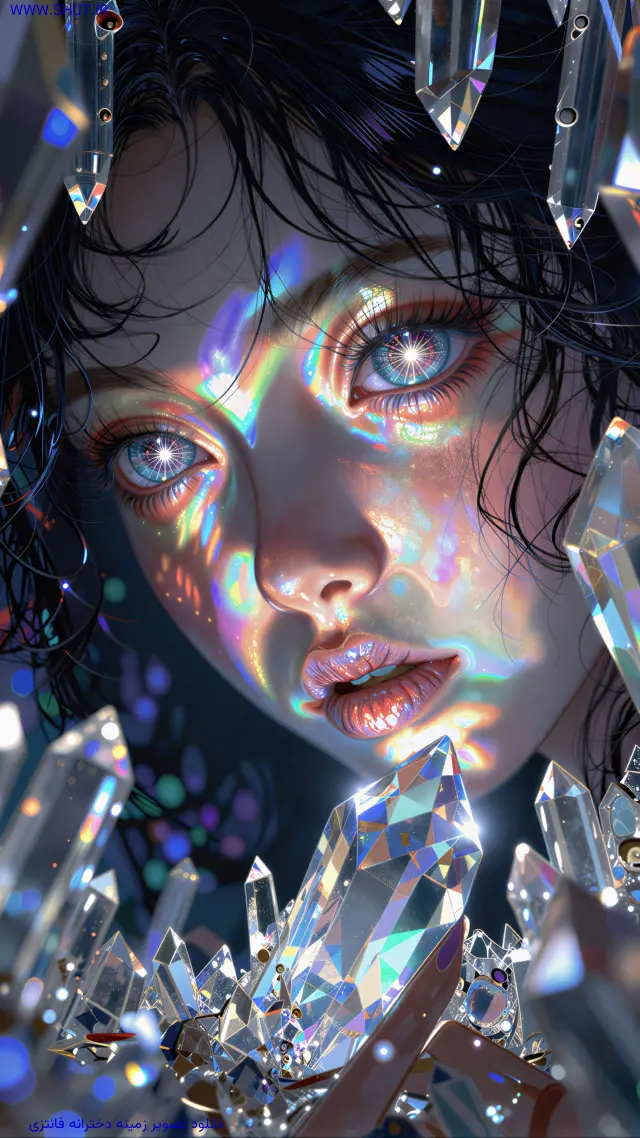 دانلود تصویر زمینه دخترانه فانتزی 8K