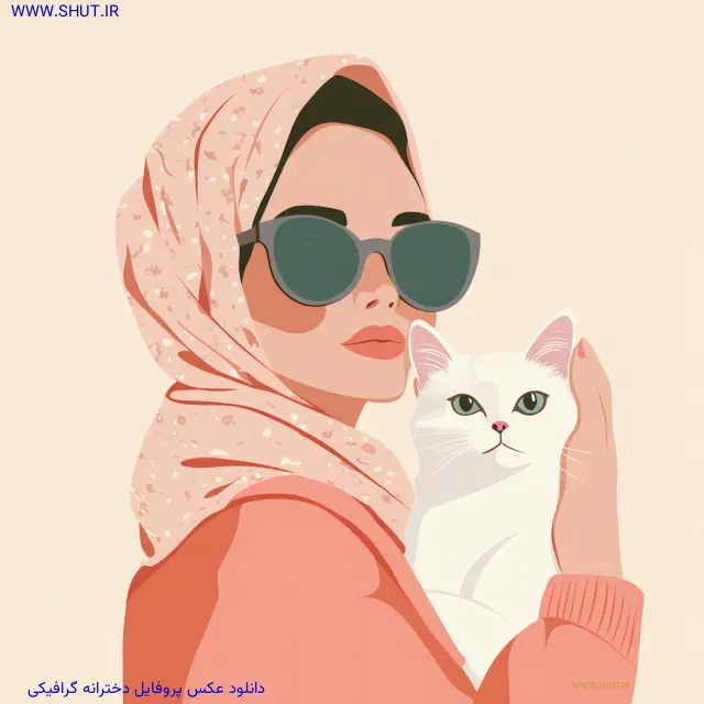 دانلود عکس پروفایل دخترانه گرافیکی