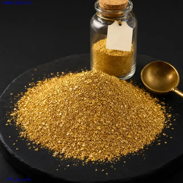 عکس پودر طلا