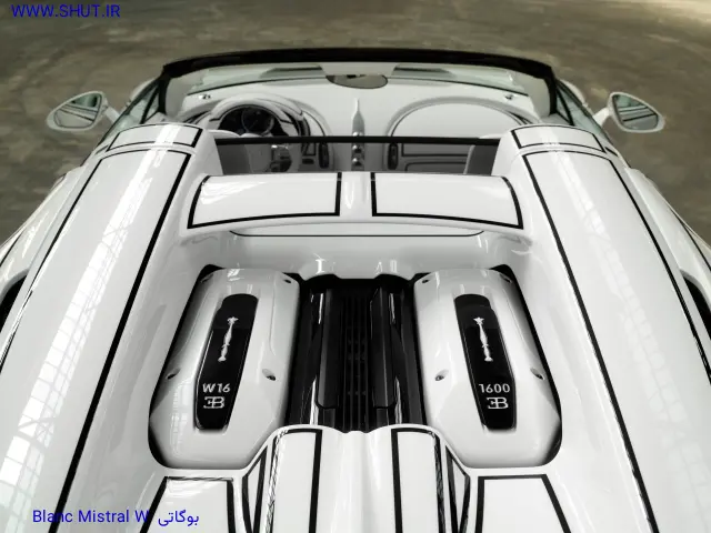بوگاتی 2026 W16 Mistral Blanc Éternel