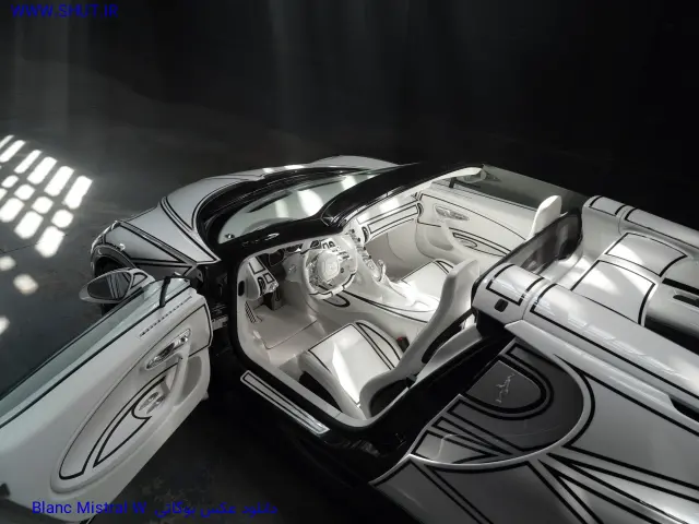 دانلود عکس بوگاتی 2026 W16 Mistral Blanc Éternel