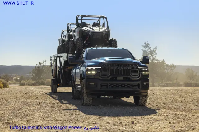 عکس رم 2027 Power Wagon with Cummins Turbo Diesel