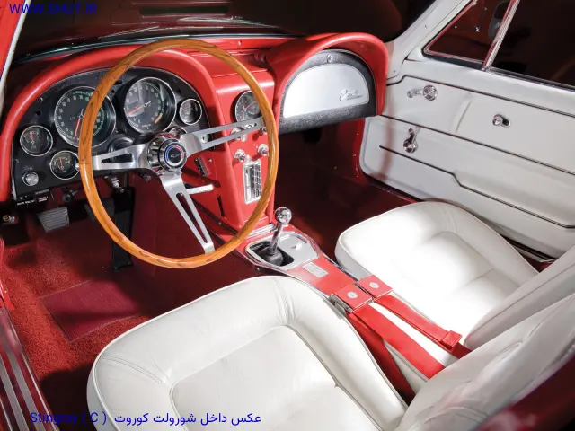عکس داخل شورولت کوروت 1965 ( C2 ) Stingray 327 L84